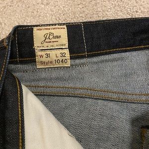 J Crew straight fit men’s jeans size 31x32